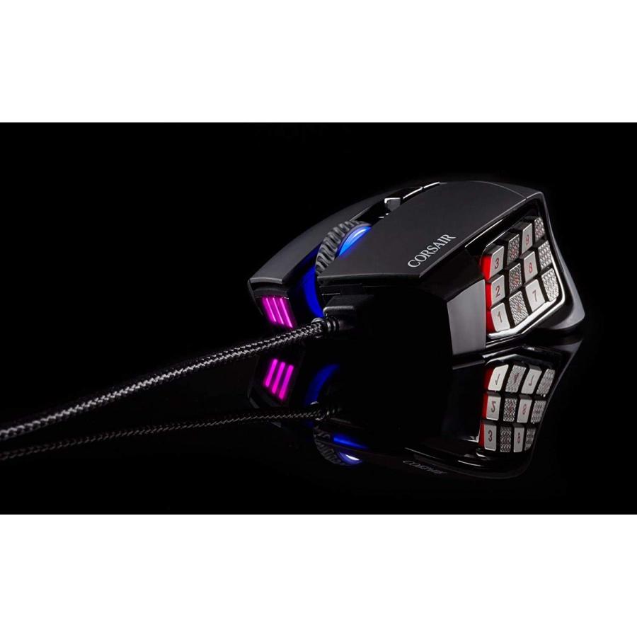 Corsair SCIMITAR RGB ELITE USB ゲーミングマウス 多ボタン RGB搭載
