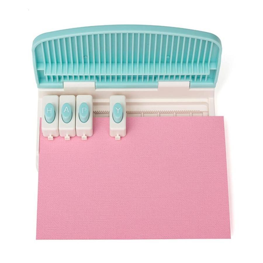 ワード アルファベットパンチボード WR Word Punch Board クラフトパンチ 手芸 スクラップブッキング ペーパークラフト