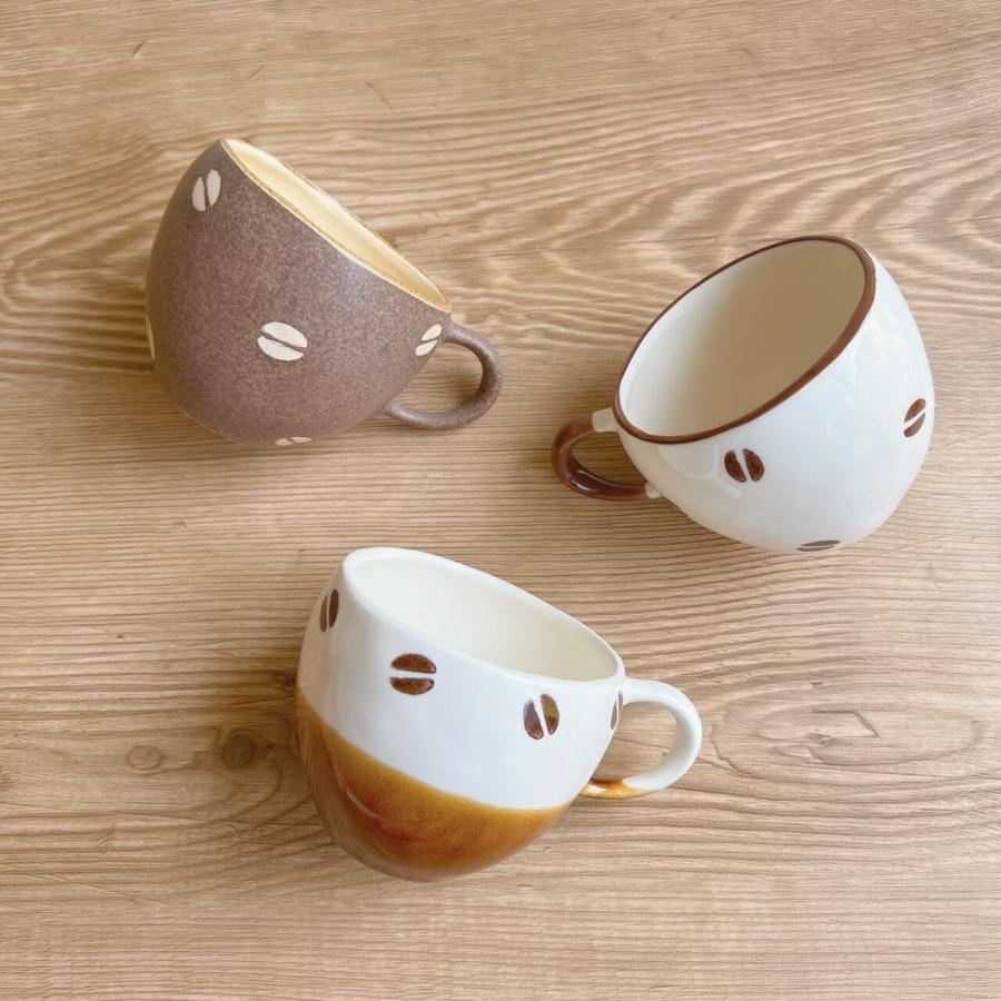 工房十鶴① コーヒー豆柄 8寸皿 23センチ 沖縄 やちむん 工房十 104