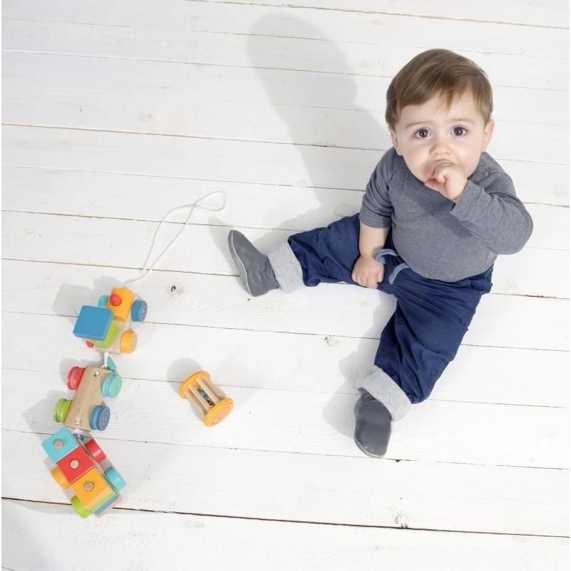 Egmont Toys 汽車 ブロック つみき プルトイ 引っ張るおもちゃ 木のおもちゃ 木製 男の子 EGM591019 電車 エグモントトイズ｜lulumina｜02