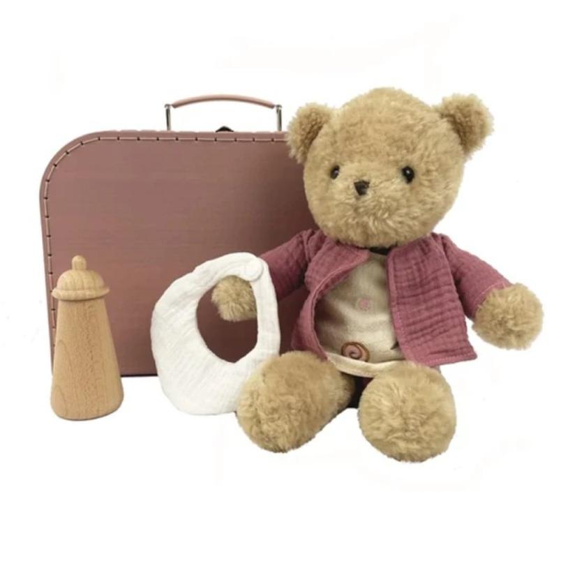 Egmont Toys くま ぬいぐるみ お着換えモリセット in ペーパートランク