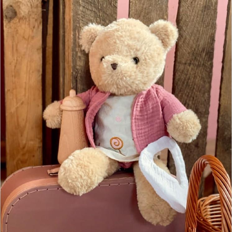Egmont Toys くま ぬいぐるみ お着換えモリセット in ペーパートランク