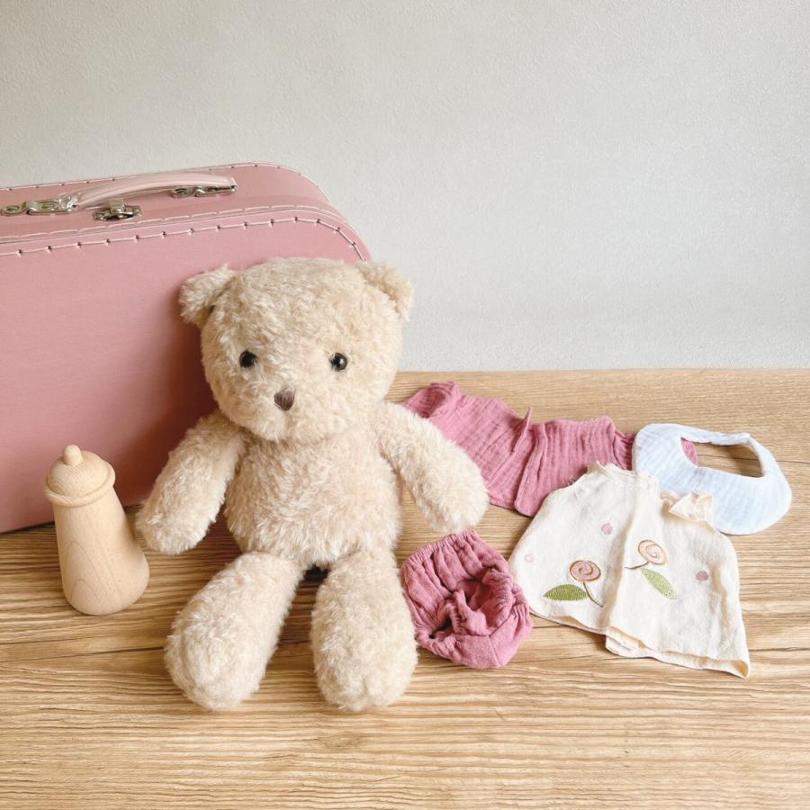 Egmont Toys くま ぬいぐるみ お着換えモリセット in ペーパートランク
