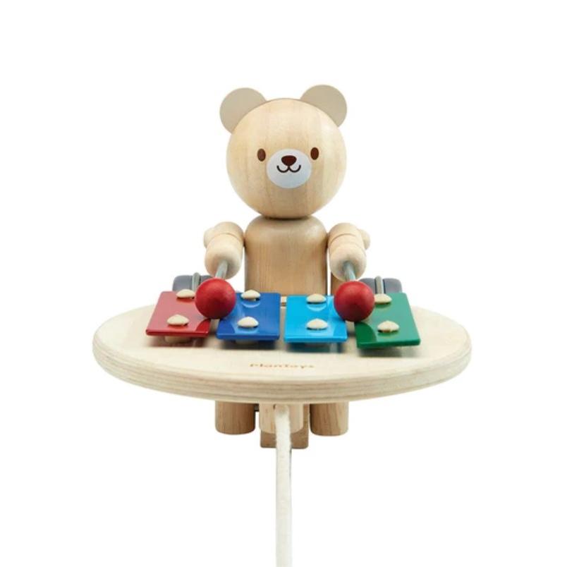 プラントイ（PLANTOYS） 木製 おままごと ミュージカルベアー プルトイ