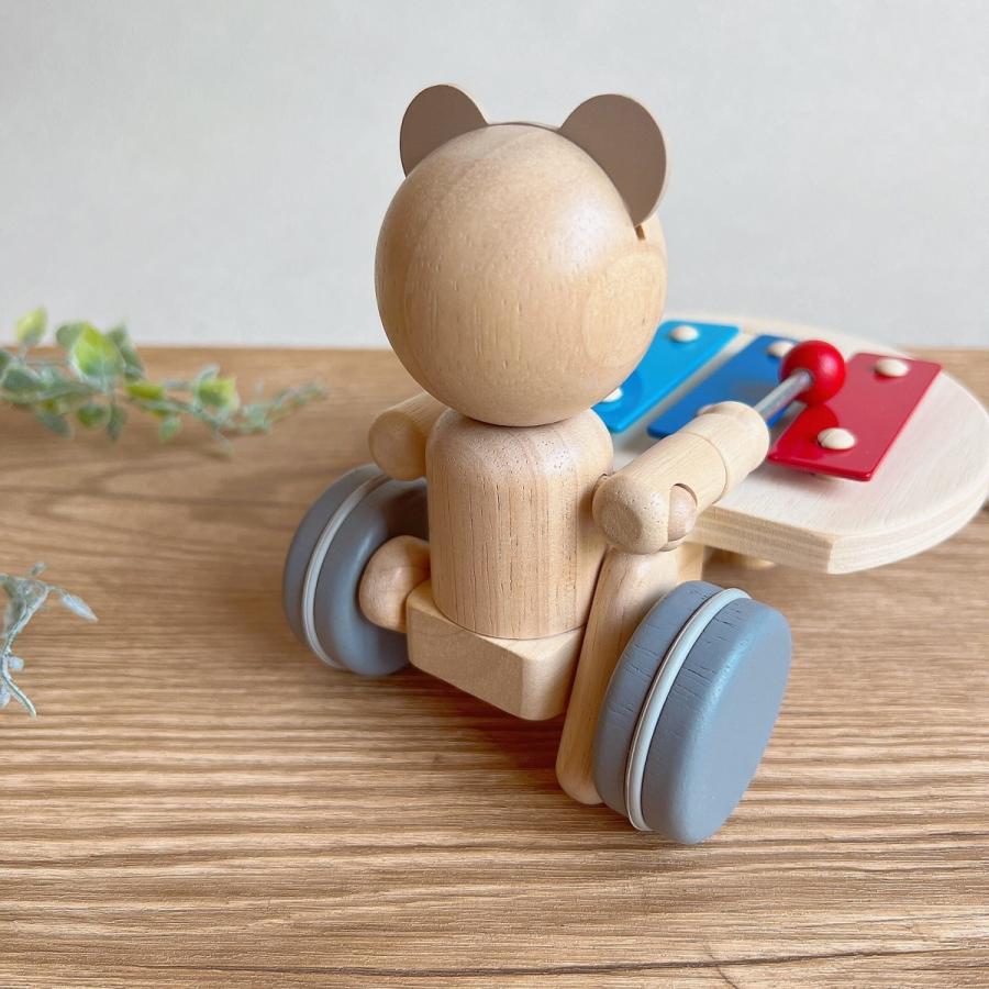 プラントイ（PLANTOYS） 木製 おままごと ミュージカルベアー プルトイ