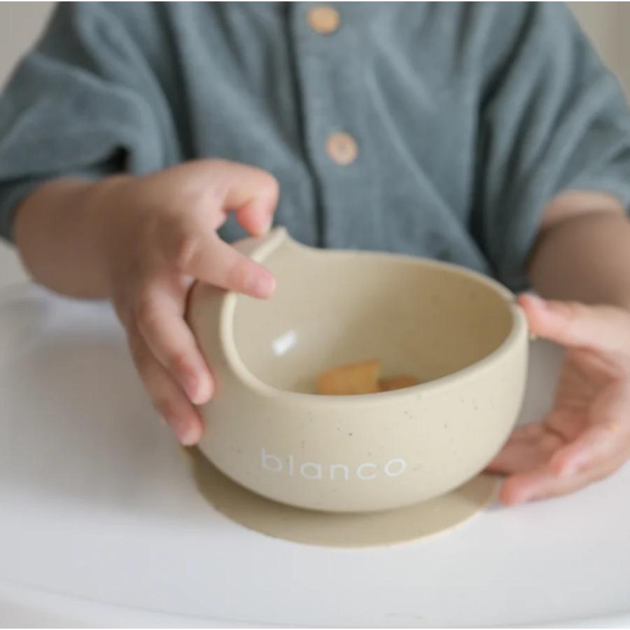 blanco ベビー食器 吸盤付き ボウル スプーンセット 離乳食 子供用
