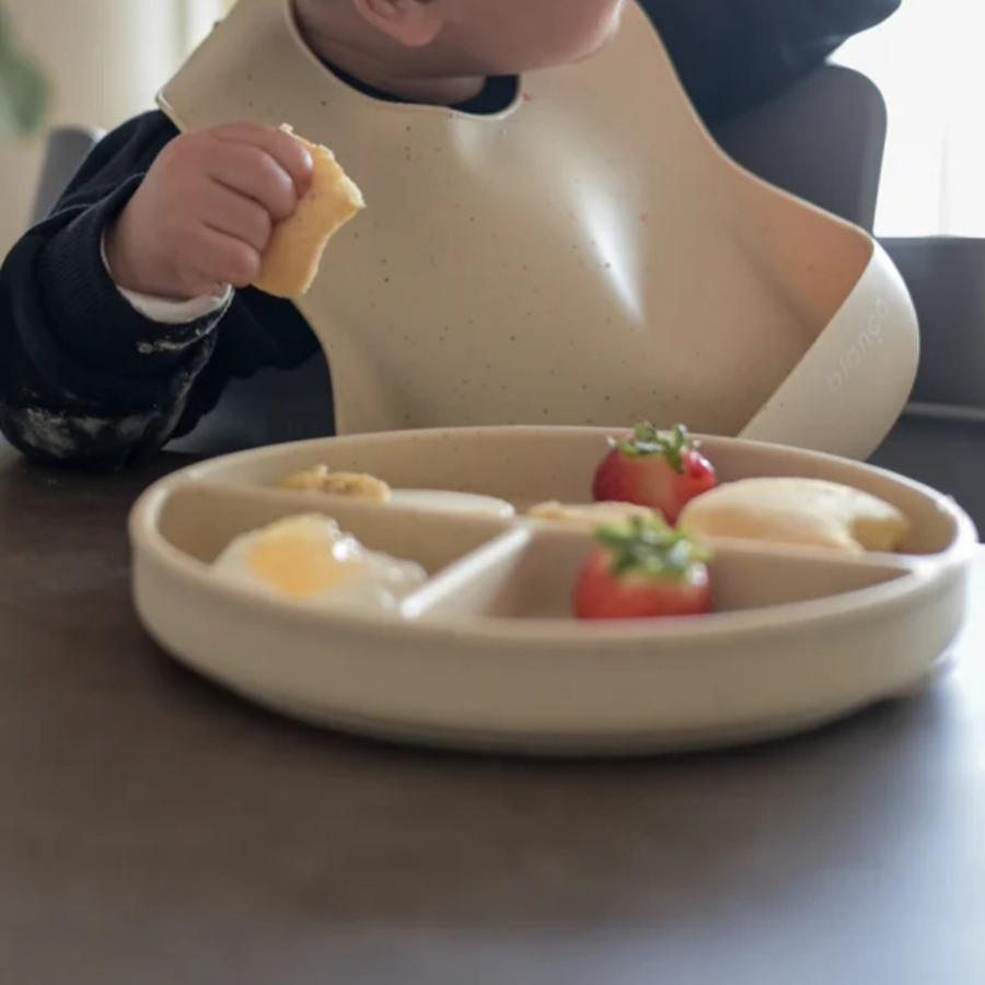 blanco ベビー食器 吸盤付き シリコン プレート つぶつぶデザイン