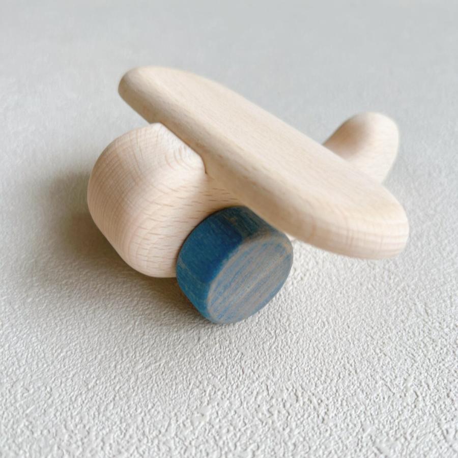 CHESHIRE'S FACTORY ヒコウキ 天然木 日本製 木のおもちゃ 飛行機