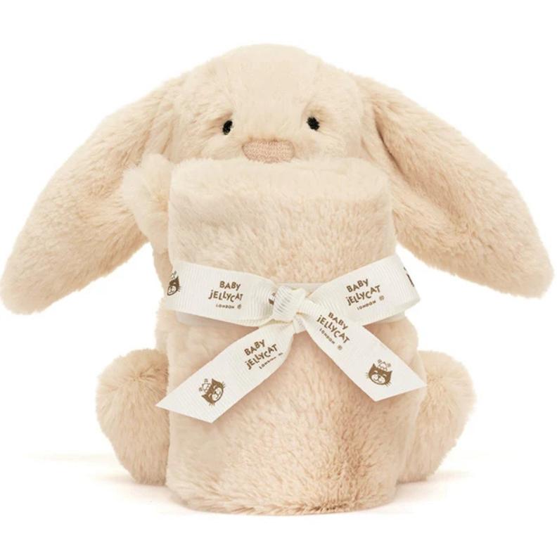 Jellycat  ぬいぐるみ付 ミニブランケット うさぎ ぞう ボックス付き スーザー 赤ちゃんのタオル Luxe ギフトボックス ジェリーキャットベビーの画像