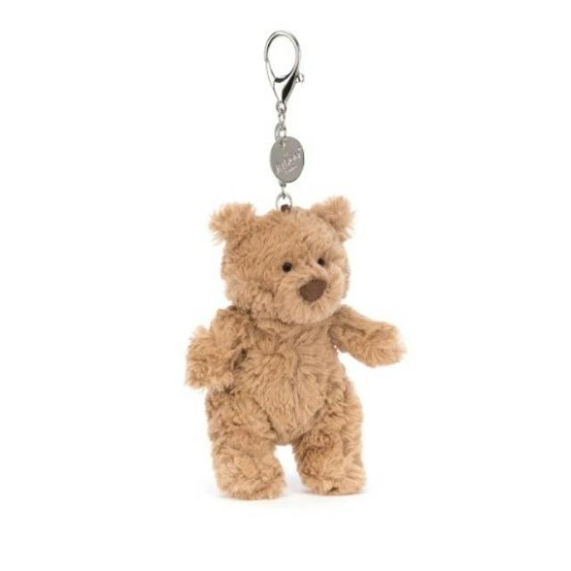 Jellycat くま キーホルダー Bartholomew Bear Bag Charm ベアー バッグ チャーム ぬいぐるみ JCBAR4BC ジェリーキャット｜lulumina｜07