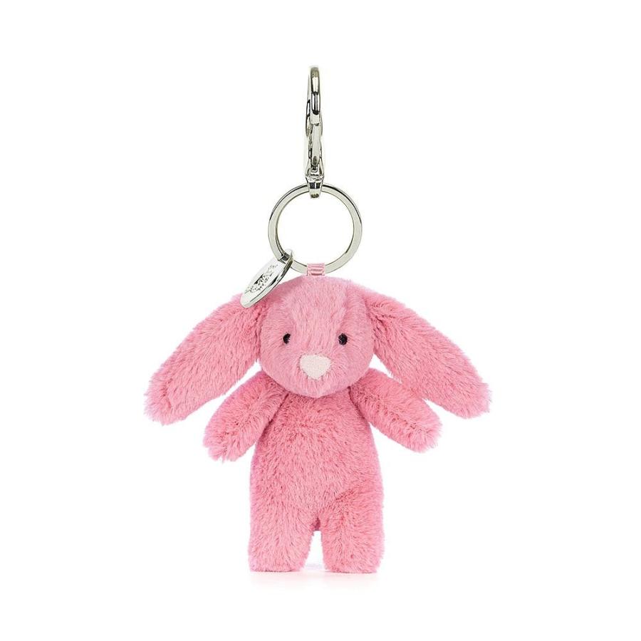 ジェリーキャット うさぎ チャーム バッグチャーム キーホルダー Bunny Bag Charm たれ耳 ぬいぐるみ ピンク ベージュ jelly cat｜lulumina｜06