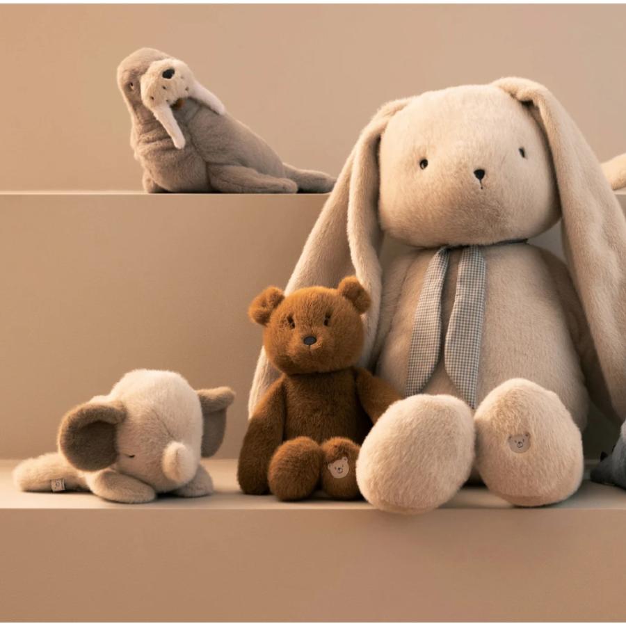 リーウッド ぞう ぬいぐるみ ねんね 寝そべり ベルト テディ ベビー