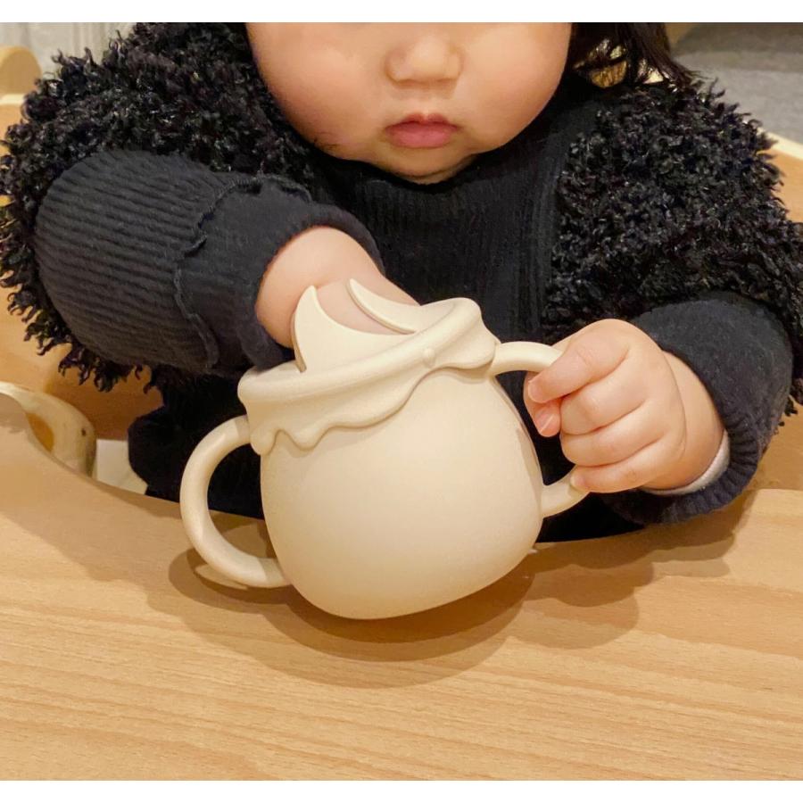 ひ*の様 BABYノベルティなかよしくみゃちゃん　ストラップなど食器マグカップ love my lil Love my lil 3wayマグ コップ ストローマグ スナック