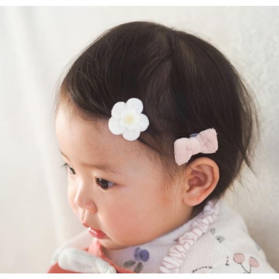 mocmof（モクモフ） ベビー ヘアアクセセット 面ファスナータイプ