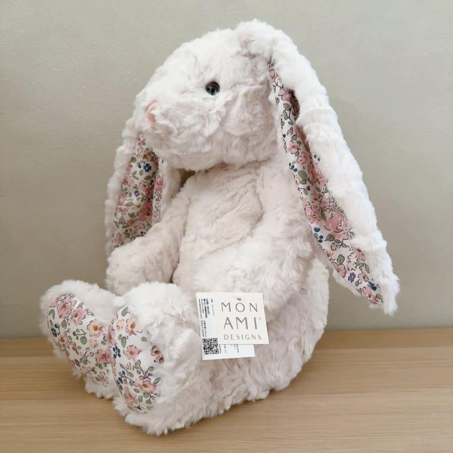 MON AMI フェイス クリームフローラルバニー Lサイズ うさぎ