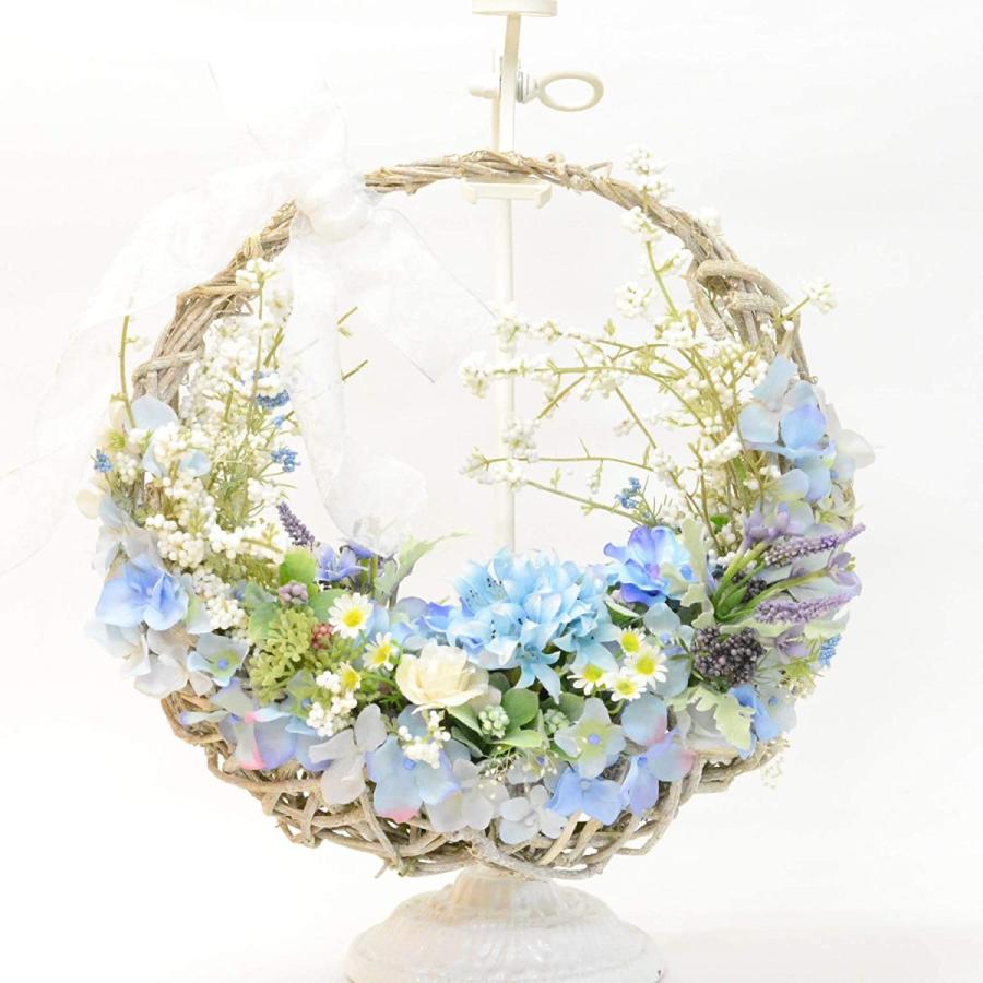 Lulus ルルズ リースブーケ サムシングブルー アーティフィシャルフラワー ウェディング ブライダル サムシングブルー Lulus-1130