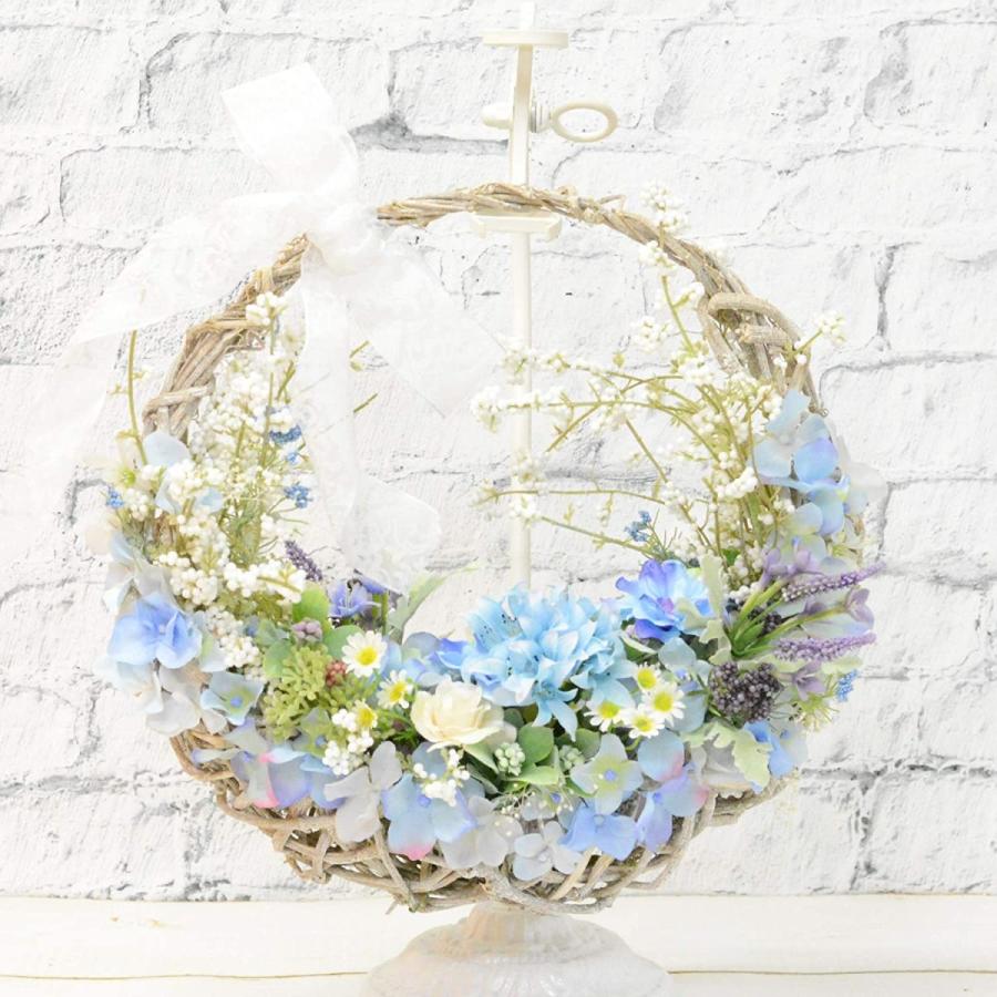 Lulus ルルズ リースブーケ サムシングブルー アーティフィシャルフラワー ウェディング ブライダル サムシングブルー Lulus-1130 Lulus サムシングブルー ルルズ リースブーケ アーティフィシャルフラワー ウェディング ブライダル