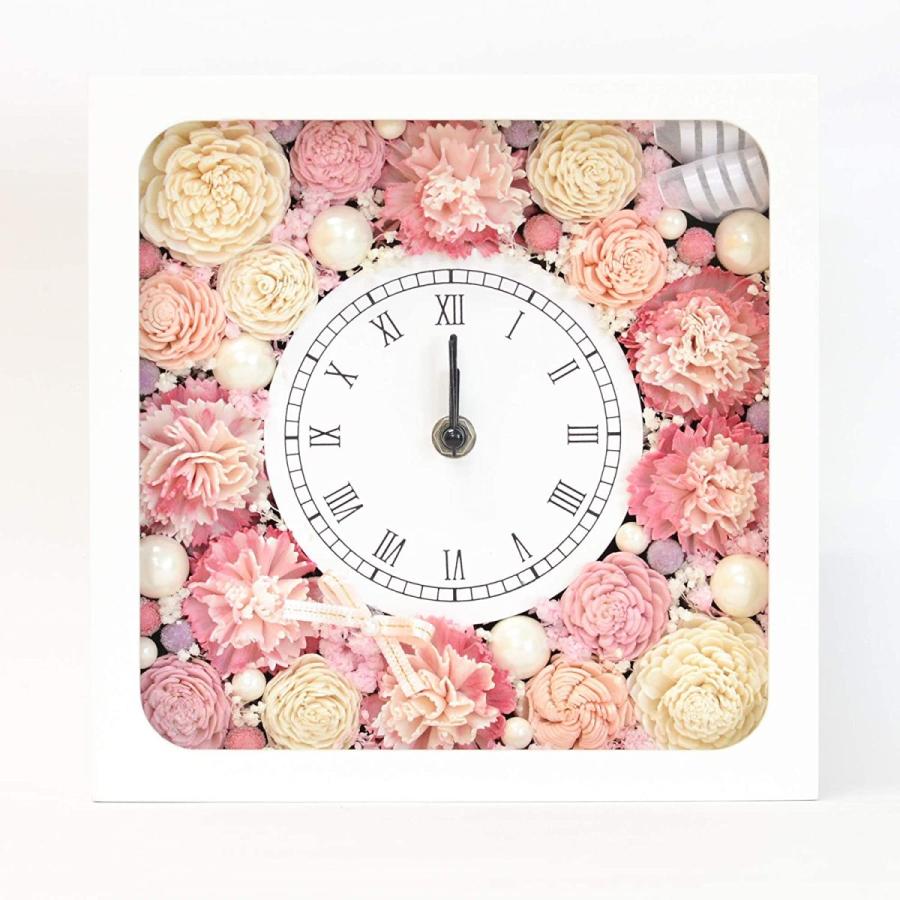 Lulu's ルルズ 花時計 カーネーションとローズ アーティフィシャルフラワー カーネーションとローズ Lulu's-1152