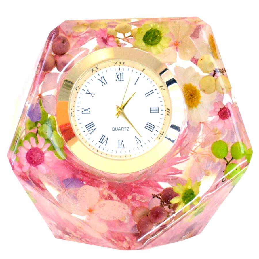 Lulu's ルルズ ハーバリウム 花時計 Flower clock ダイヤモンドクロック プリザーブドフラワー ドライフラワー Lulu's-1378｜lulus-online｜03