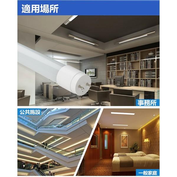 【Go To LED】LED蛍光灯 20w形 直管 58cm 軽量広角300度 グロー式工事不要 直管led蛍光灯20型 昼白色 4本セット|lumi-tech2|05