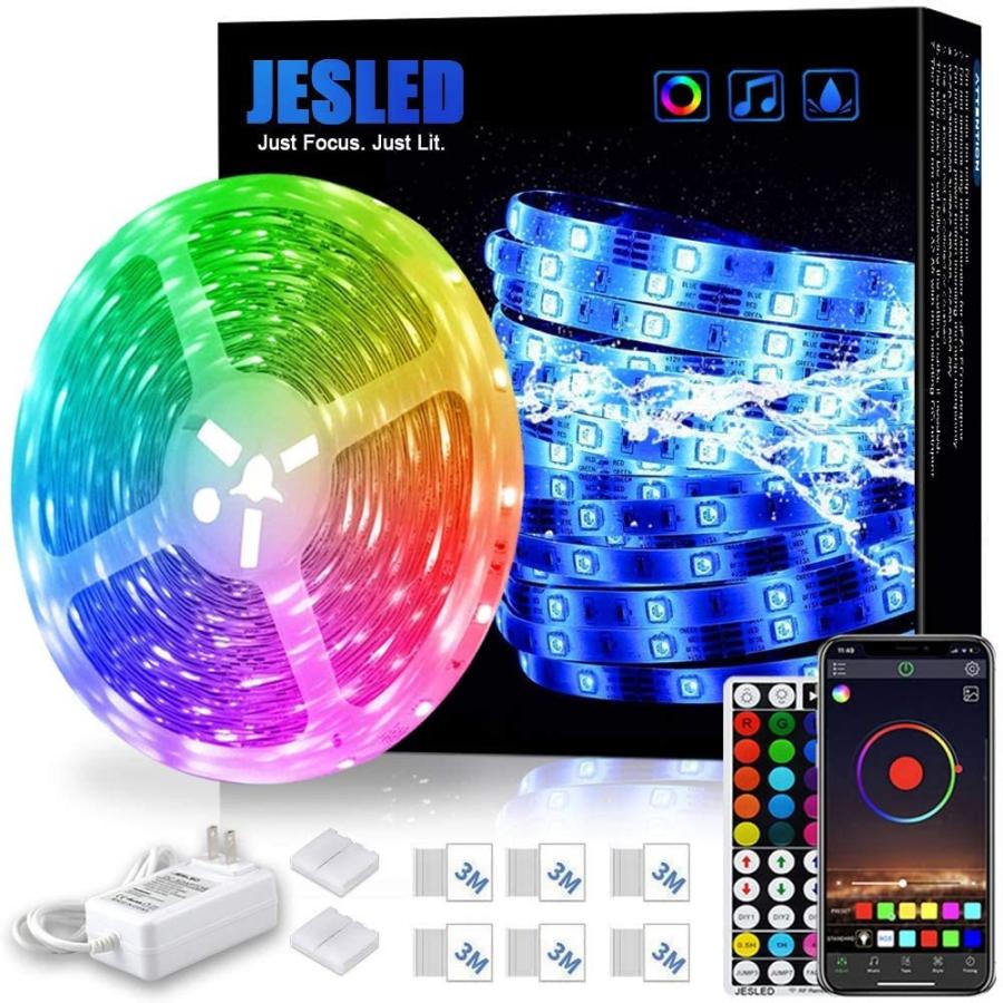 Go To Led Ledテープライト スマート 新技術rfリモコン App制御 音楽と同期 タイミング機能 5m1600万色 高輝度rgb Smd5050 切断可能 非防水 Jesled Jesled ルミーテック Led専門店 通販 Yahoo ショッピング