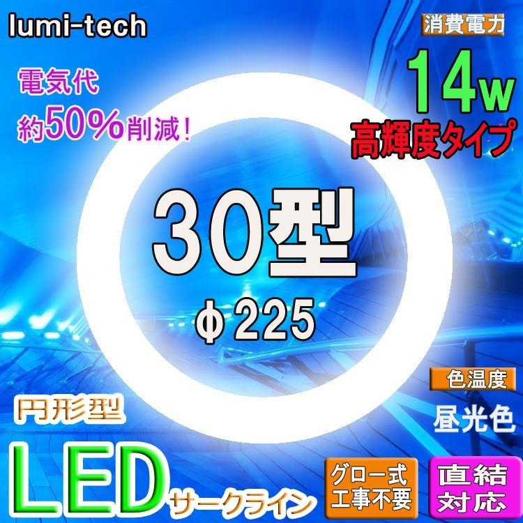 【Go To LED】led蛍光灯丸型30w形 LED丸形LED蛍光灯円形型  グロー式工事不要 送料無料｜lumi-tech