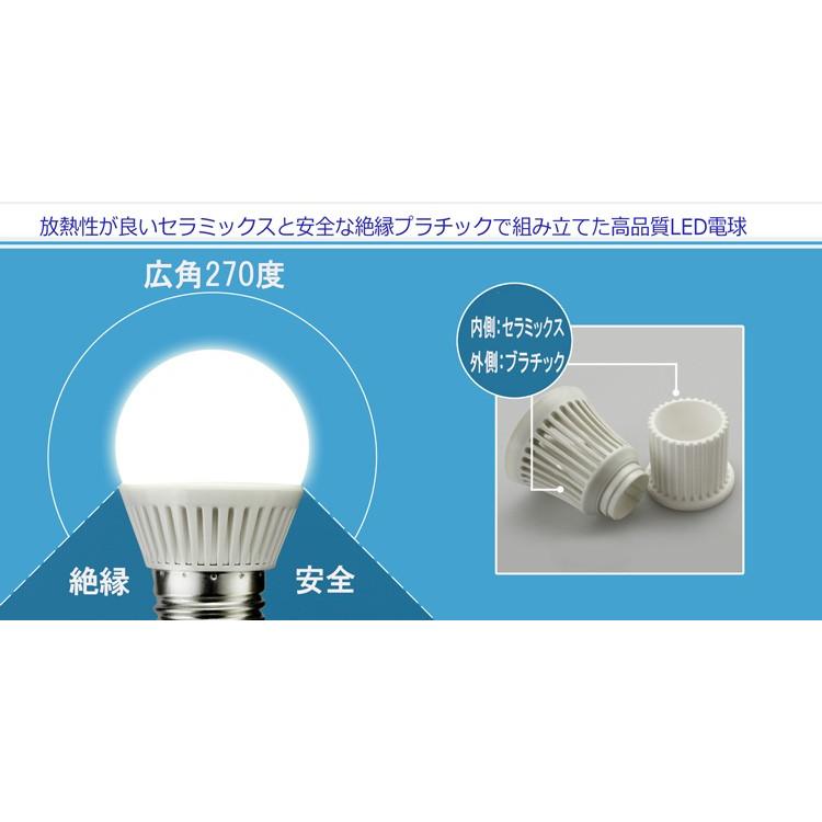 LED電球 E26口金 一般電球 昼白色 電球色 e26 20w相当 leｄライトled照明ランプ 広角タイプ 消費電力3W｜lumi-tech｜02