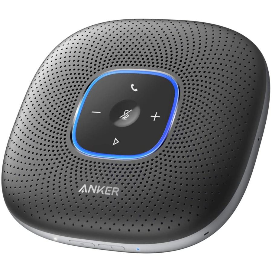 Go To テレワーク Anker Powerconf スピーカーフォン 会議用 マイク Bluetooth 対応 Skype Zoom など対応 オンライン会議 グレー メタリック Speaker ルミーテック 通販 Yahoo ショッピング