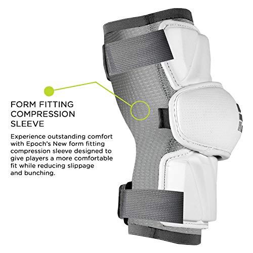受賞店舗】 Epoch Integra Elite ホワイト アームパッド L ラクロス