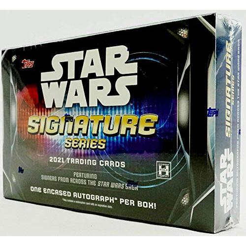 2021 Toppsスターウォーズ・シグニチャー・シリーズ・ボックス (サイン入り1箱/BX) B08WT7DM33lumibloom