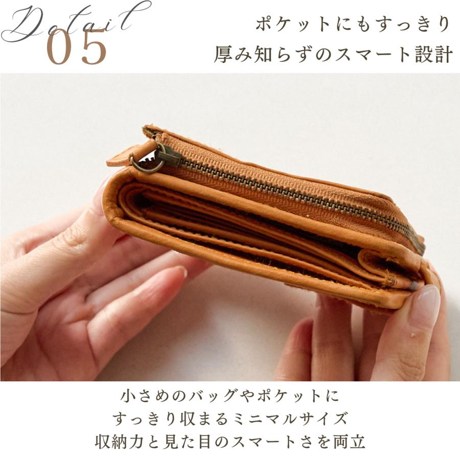 zucchero filato（ズッケロ フィラート） 財布 レディース 二つ折 折