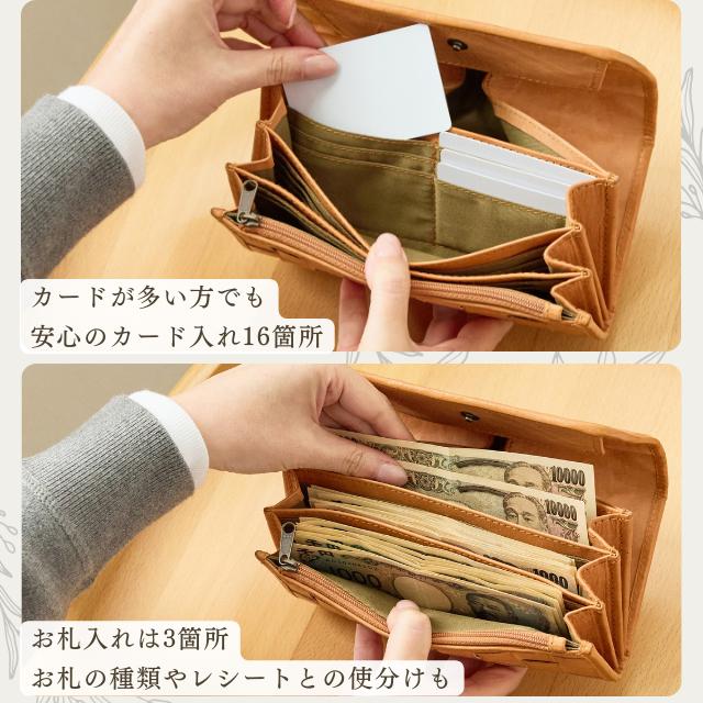 fes（フェス） 財布 レディース メンズ ズッケロ 長財布 本革 革 