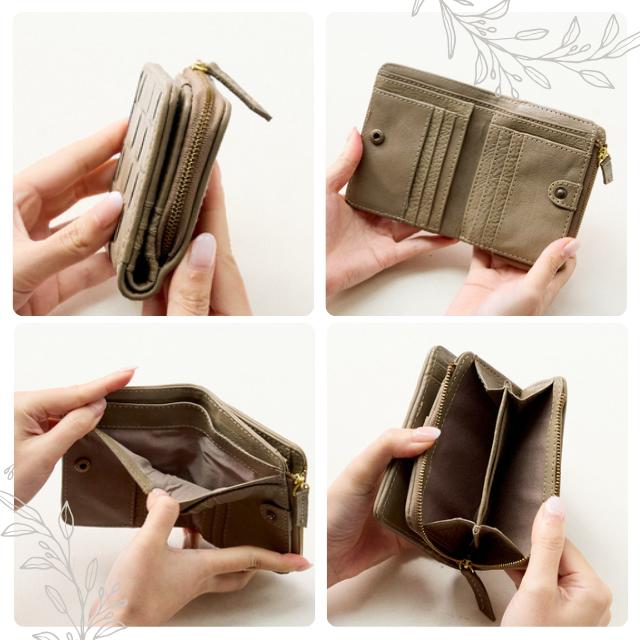 fes（フェス） 財布 レディース メンズ ズッケロ 折り財布 二つ折り 本