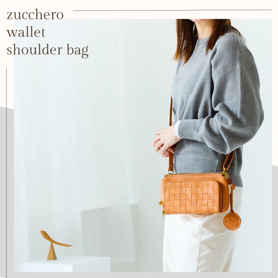 メーカー品切 zucchero filato 48917 ショルダーバッグ 本革 zucchero filato（ズッケロ フィラート） バッグ レディース 長財布 お