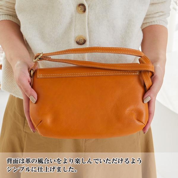 新品★Fes★ショルダーバッグ★レディースバッグ★小さめ★革★オレンジ★薄茶 fes ショルダーバッグ バッグ フェス本革ミニショルダーバッグ