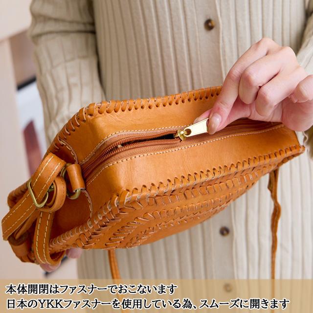 【最終50%offセール】バッグ 本革 ショルダーバッグ レディース ズッケロ 肩掛け 斜めがけ 小さめ 軽い 軽量 革 レザー プレゼント 可愛い  通勤 49775 爆買の画像