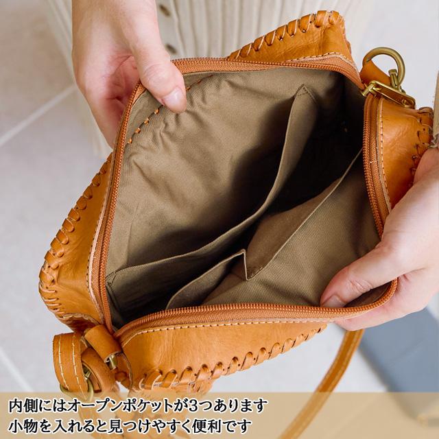 【最終50%offセール】バッグ 本革 ショルダーバッグ レディース ズッケロ 肩掛け 斜めがけ 小さめ 軽い 軽量 革 レザー プレゼント 可愛い  通勤 49775 爆買の画像