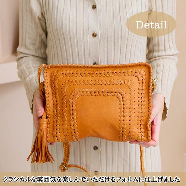 【最終50%offセール】バッグ 本革 ショルダーバッグ レディース ズッケロ 肩掛け 斜めがけ 小さめ 軽い 軽量 革 レザー プレゼント 可愛い  通勤 49775 爆買の画像