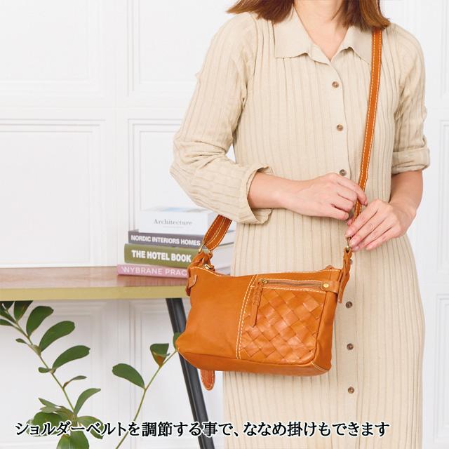 zucchero filato（ズッケロ フィラート） 本革 ショルダーバッグ