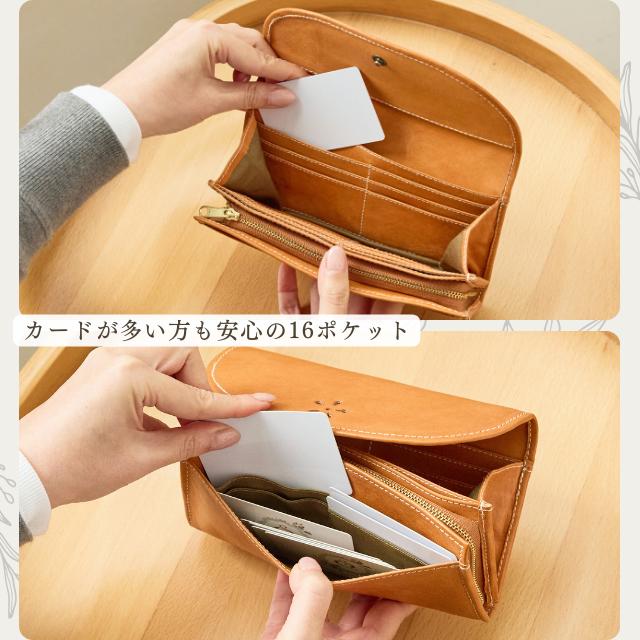 zucchero filato（ズッケロ フィラート） 財布 レディース 長財布 本革