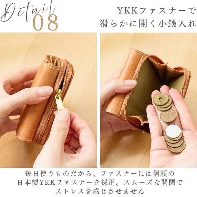 元箱あり⭐︎ズッケロ 折財布 二つ折り ミニ財布 レディース 本革 コンパク zucchero filato（ズッケロ フィラート） 財布 レディース 二つ折 折
