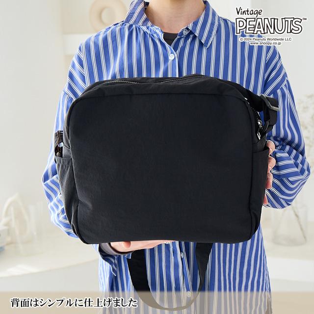 SNOOPY（スヌーピー） ショルダーバッグ レディース 大容量 軽量 a4