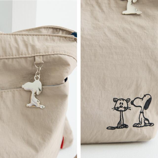 SNOOPY（スヌーピー） バッグ レディース 大容量 軽量 撥水 ナイロン