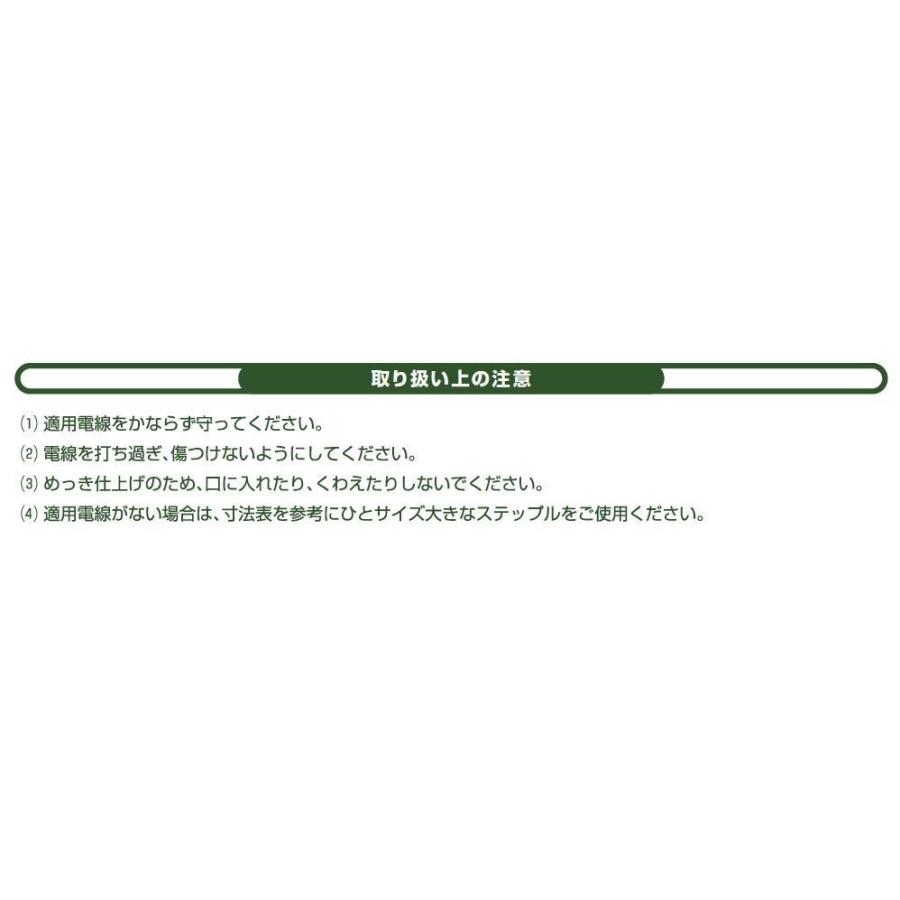カワグチ】 電気配線用 絶縁ステップル No.1茶 1箱100本入り