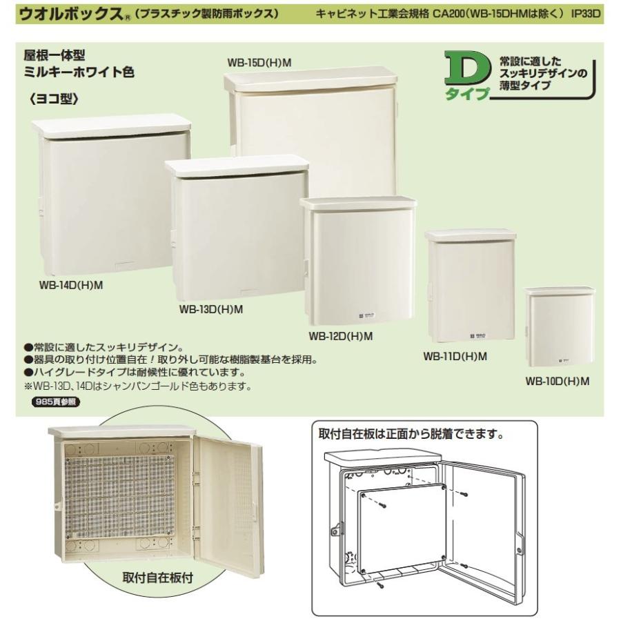 未来工業】 ミライ ウォルボックス （プラスチック製防雨
