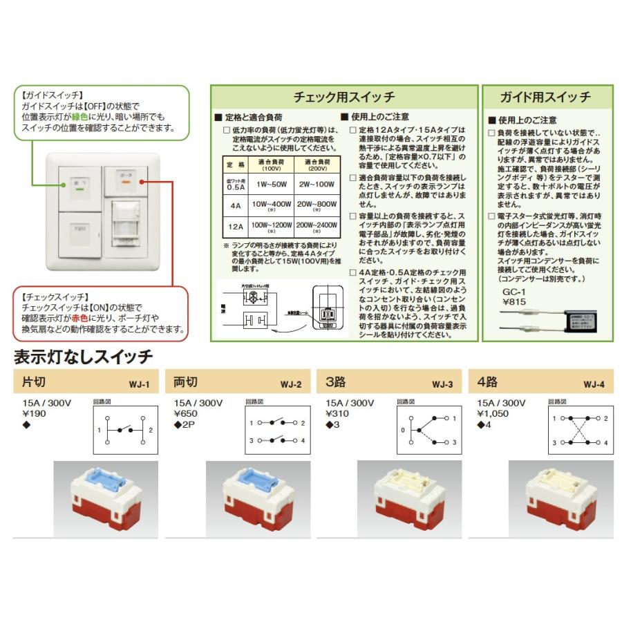 JIMBO】 神保電器 Jワイドスリムシリーズ (スイッチ・プレート JIMBO】 神保電器 Jワイドスリムシリーズ (スイッチ・プレート