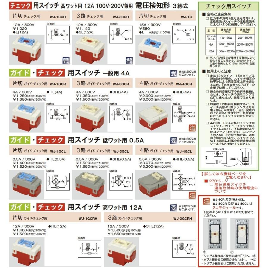 JIMBO】 神保電器 J-WIDE SERIES Jワイドシリーズ （スイッチ