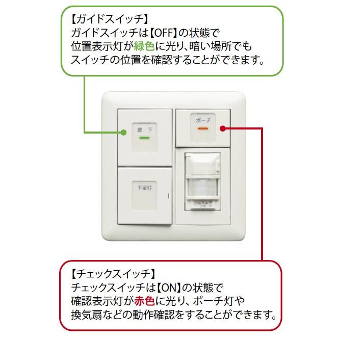 JIMBO】 神保電器 J-WIDE SLIMシリーズ スイッチ本体 ガイド用