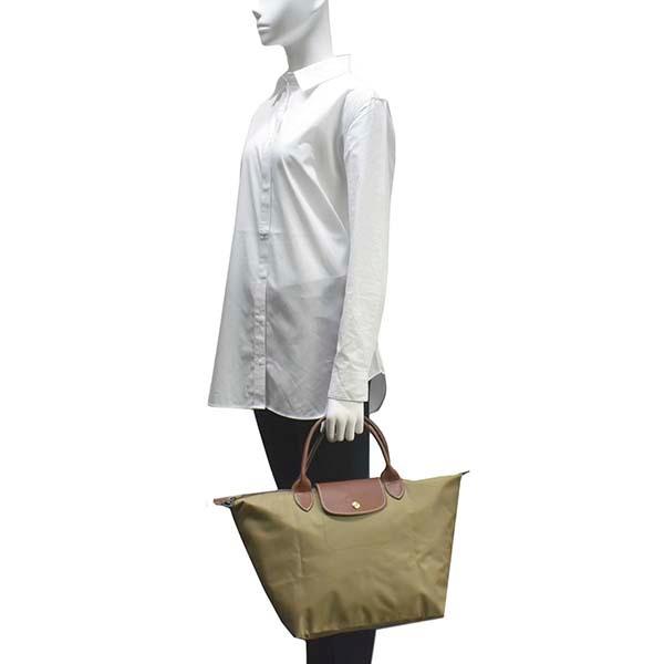 格安モール トートバッグ ブランド ロンシャン Longchamp ベージュ ロゴ ロゴ レディース 1623 ナイロンバッグ バッグ レディース ブランド 美しい商品価格