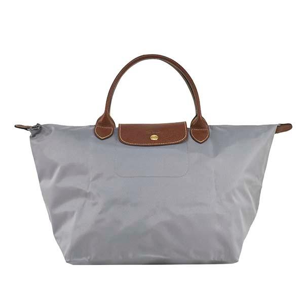 輝く高品質な ロンシャン Longchamp バッグ トートバッグ 1623 レディース グレー ナイロンバッグ ロゴ ブランド ラッピング無料 返品も保証 Www Mysmileteethwhitening Com